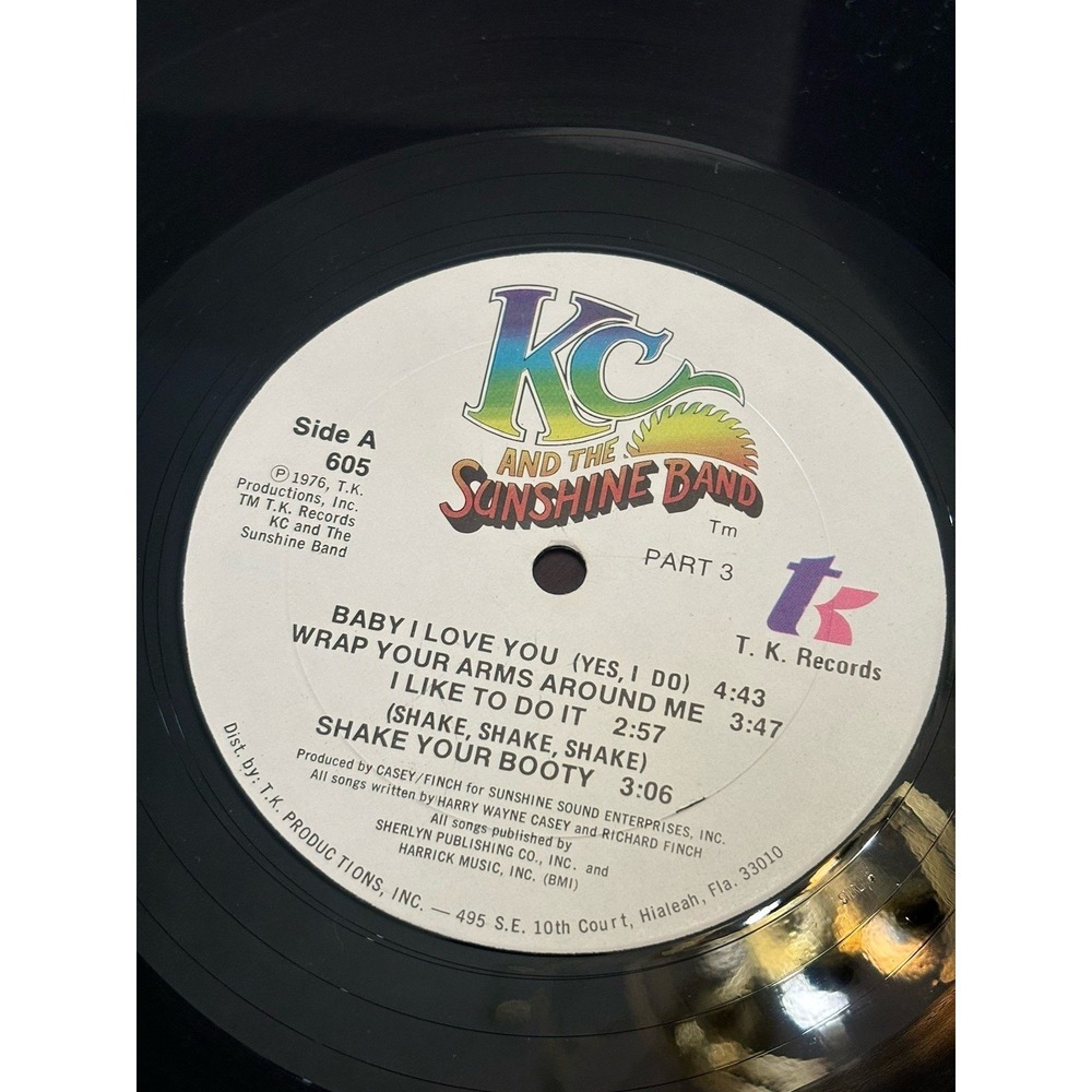 KC & THE SUNSHINE BAND: LOT OF 3 VINYL LPS - Picture 9 of 16